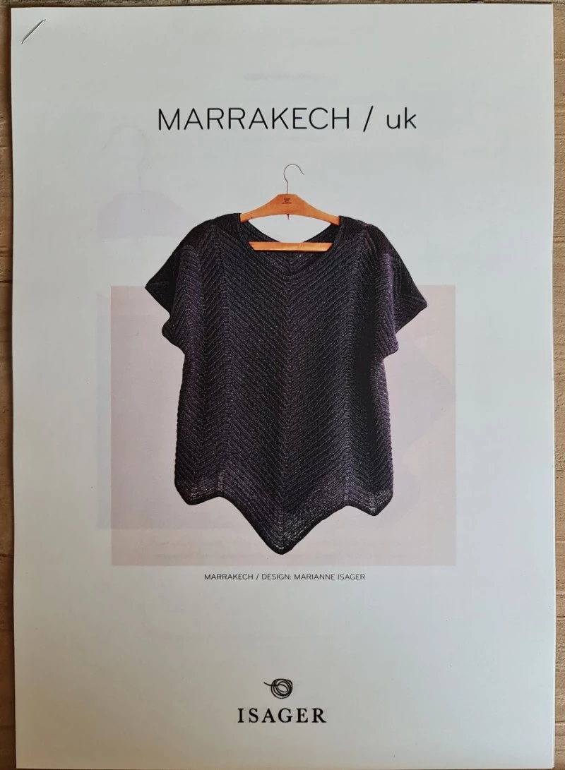 Marianne Isager Anleitung "Marrakech Top und Pullover"