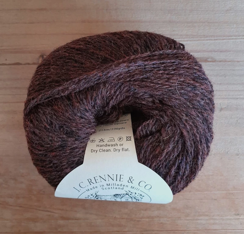 Unique Shetland Farbe Coffee